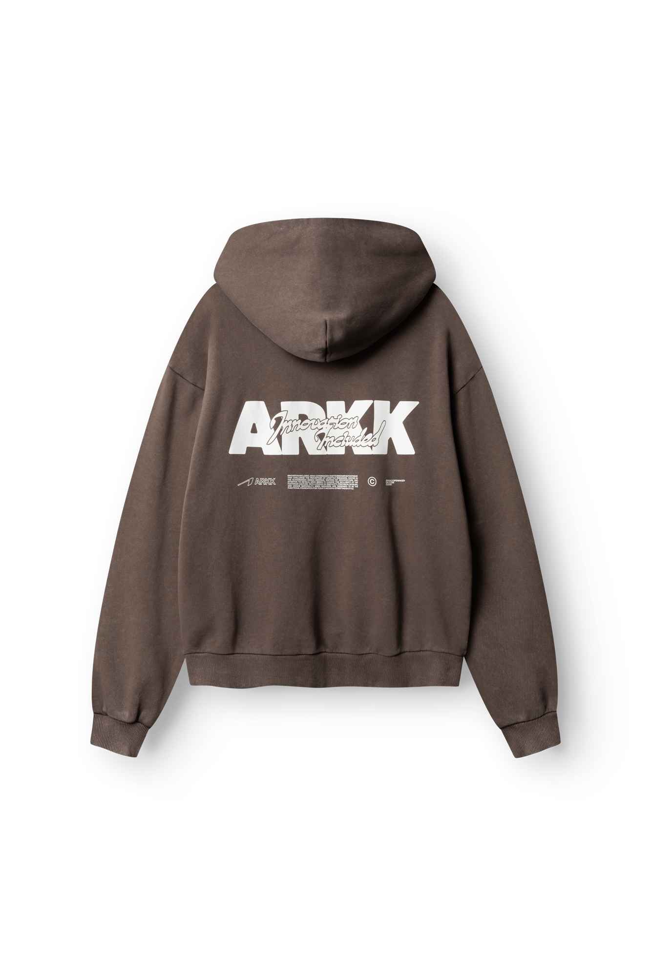 ARKK Apparel ARKK Boxy Hoodie 3.0 | Faded Brown Hoodie